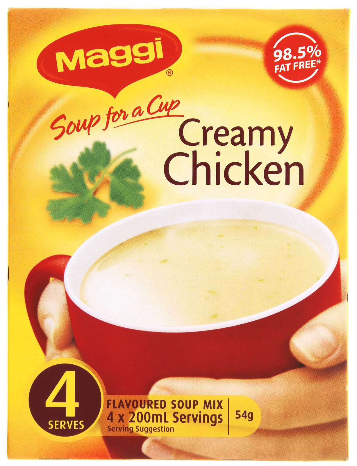 MAGGI Soup for a Cup Creamy Chicken 54g (48 Sachets) at Mighty Ape NZ