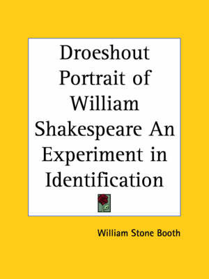 Droeshout Portrait of William Shakespeare an Experiment in Identification (1911) by William Stone Booth image
