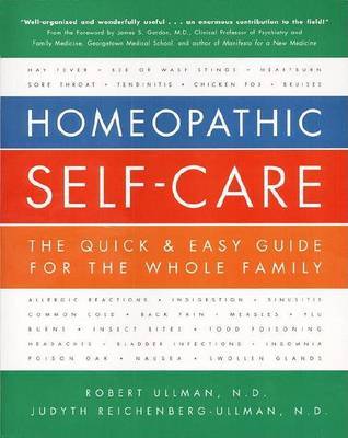 Homeopathic Self-care by Robert Ullman image