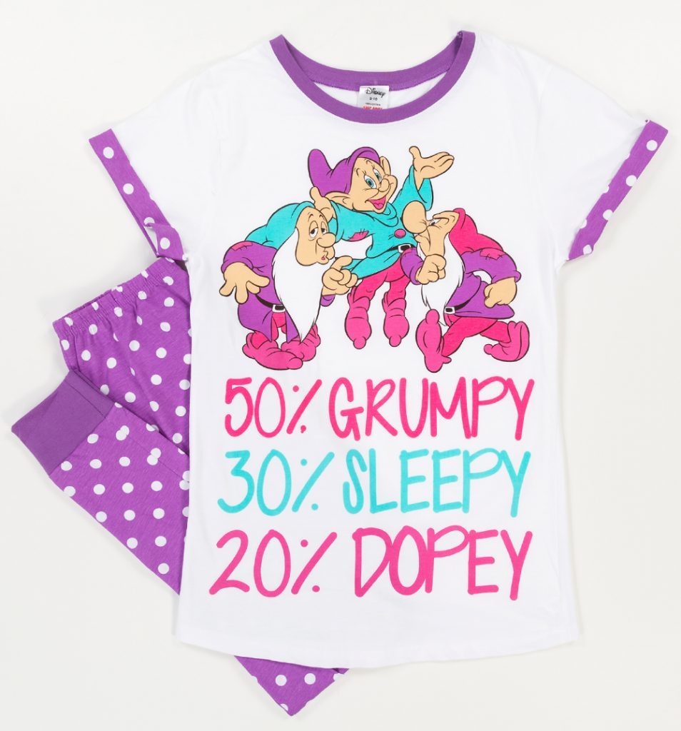 Disney: Seven Dwarfs (Polka-Dot) - Women's Pyjamas (12-14)