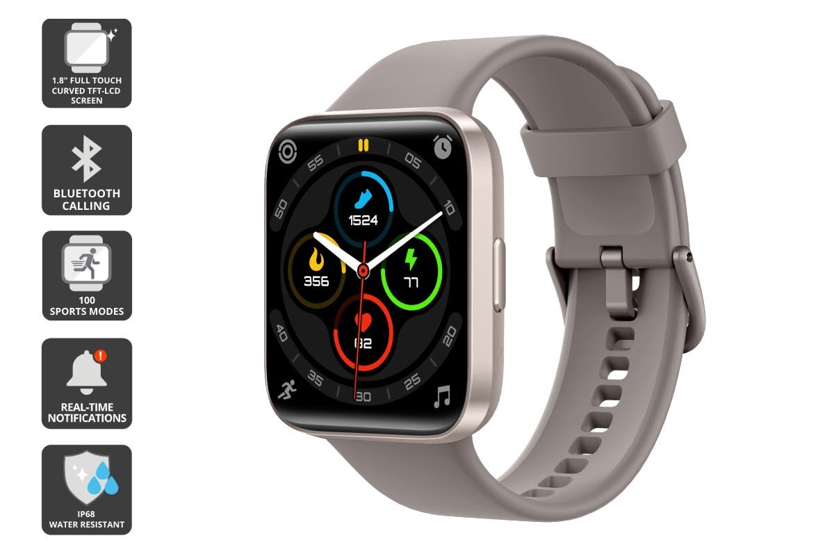 Kogan Active 3 Smart Watch (Taupe) at Mighty Ape NZ