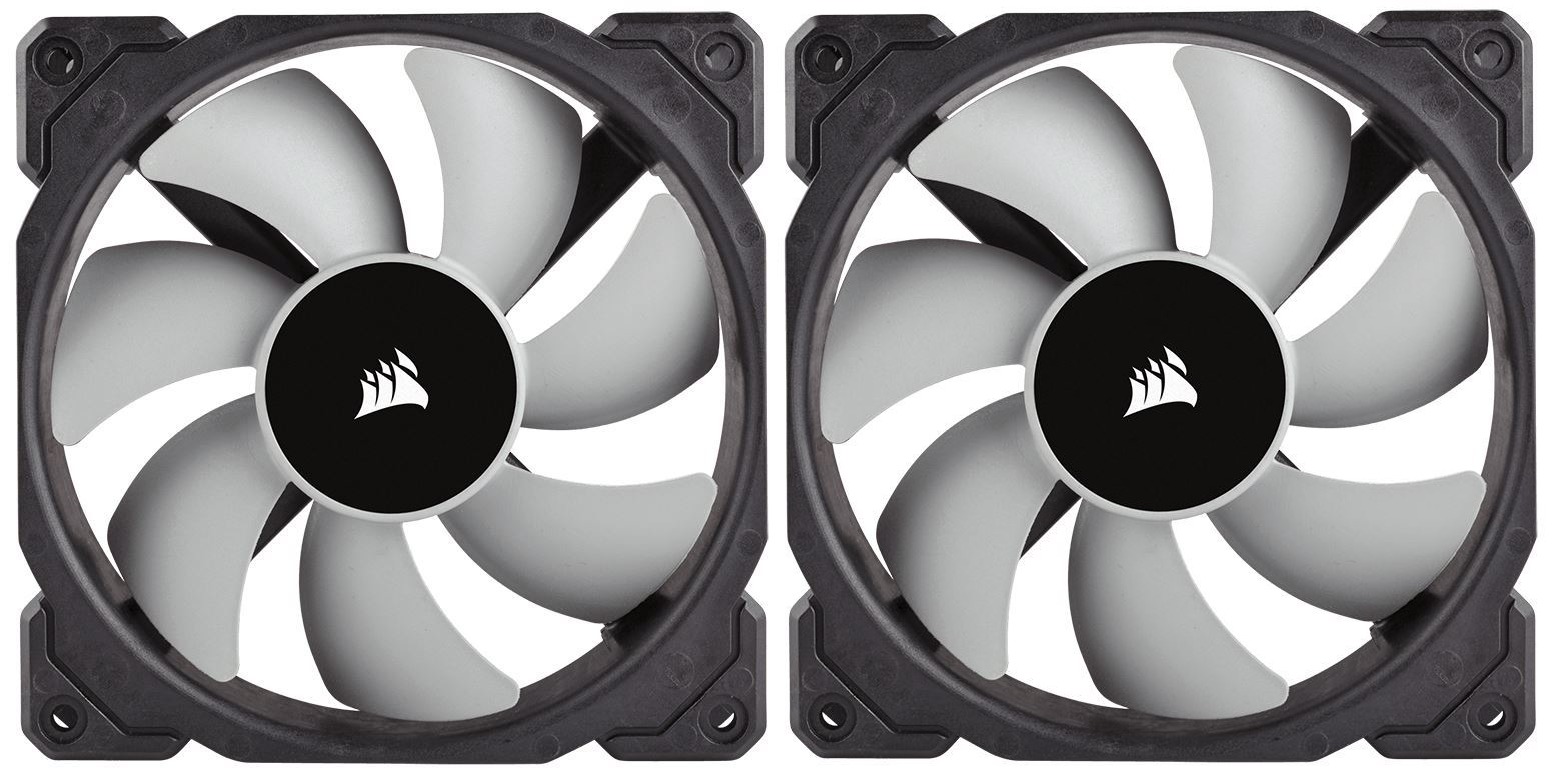 Corsair ML120 120mm Premium Magnetic Levitation Fan - Twin Pack image