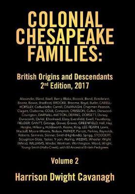 Colonial Chesapeake Families by Harrison Dwight Cavanagh image
