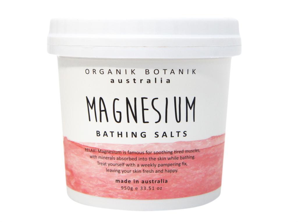 Organik Botanik Splotch Magnesium Bath Salt Tub (950g) image