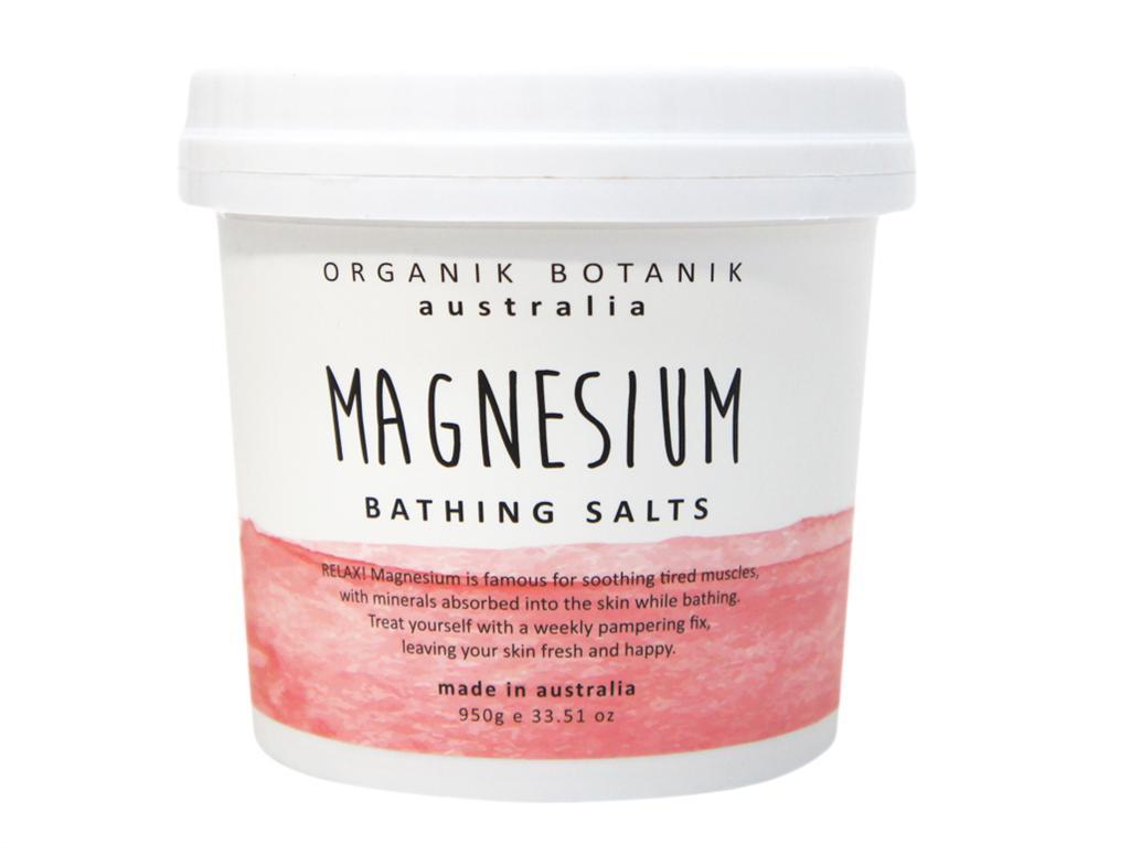 Organik Botanik Splotch Magnesium Bath Salt Tub (950g)