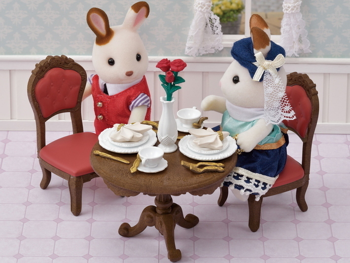 Buy Sylvanian Families Chic Dining Table Set at Mighty Ape NZ
