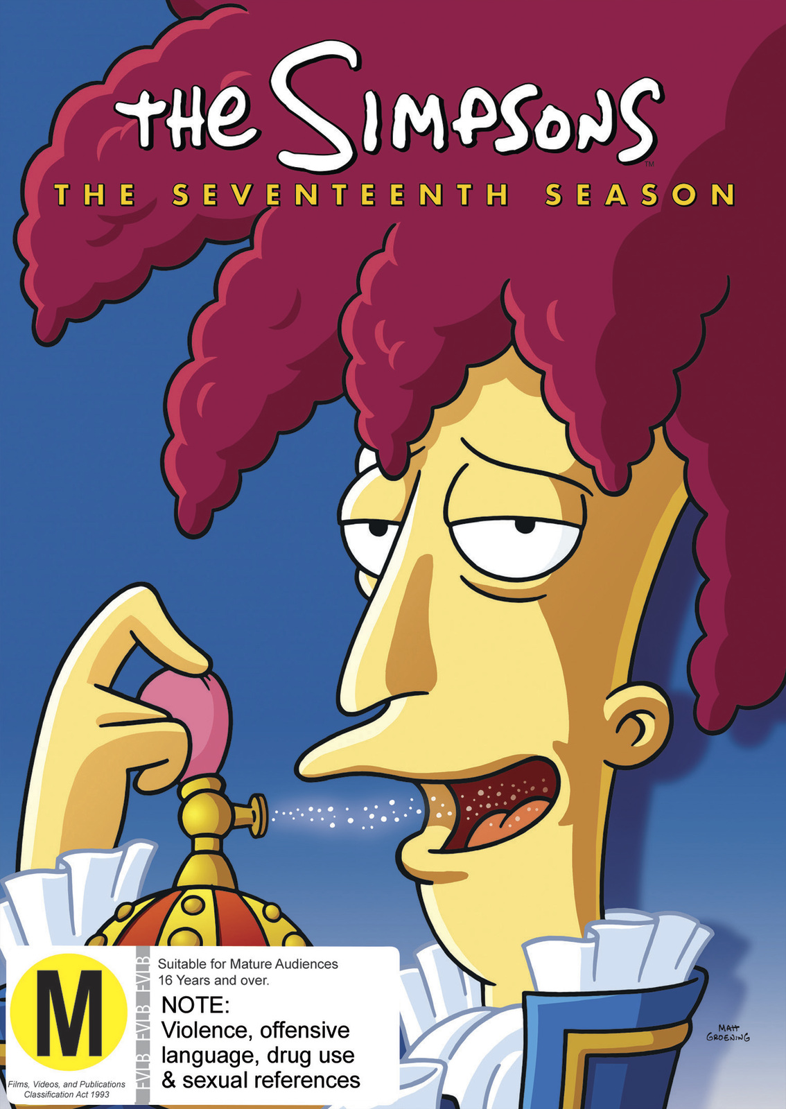 The Simpsons - The Seventeenth Season on DVD