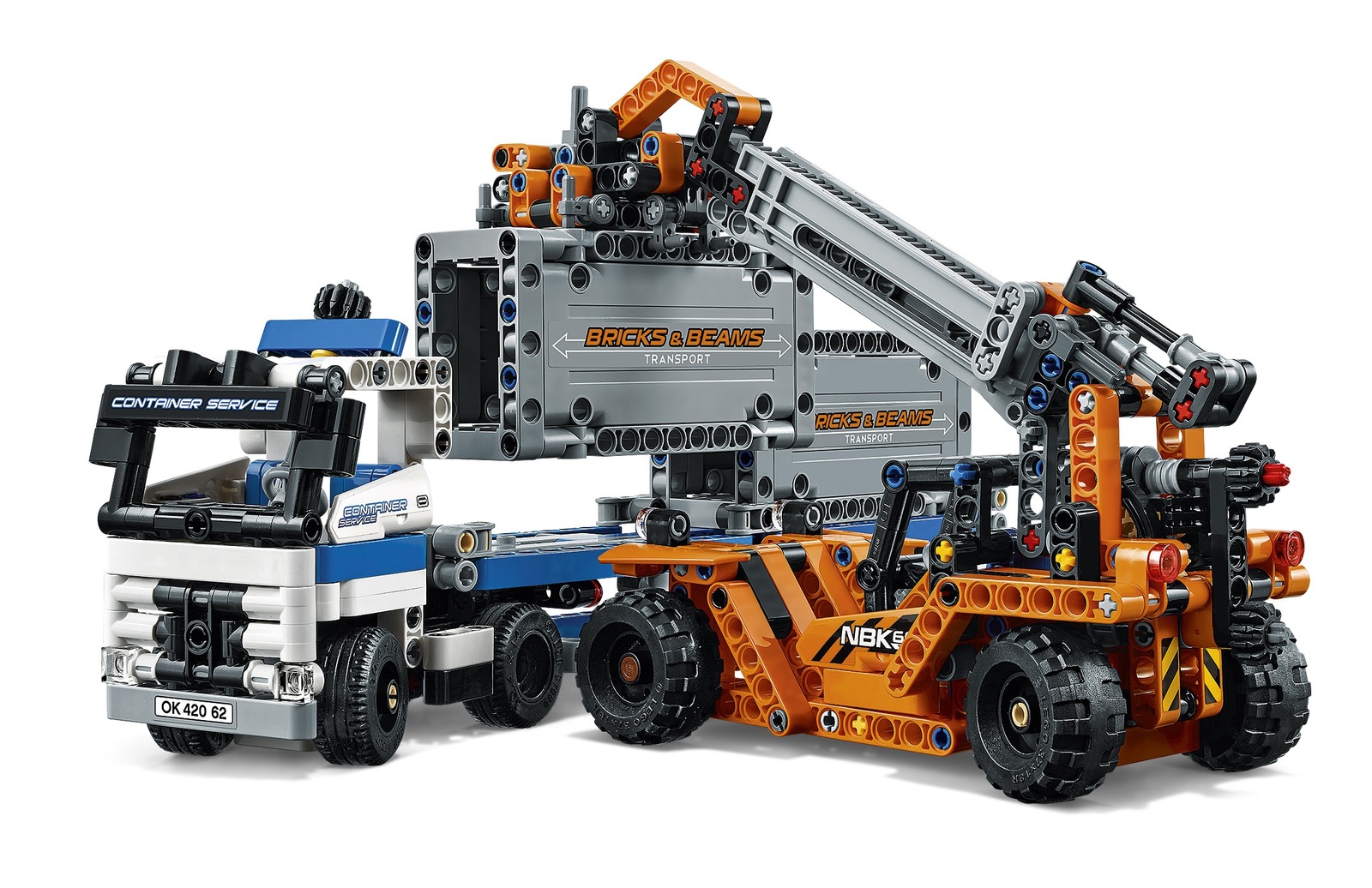 lego technic container yard 42062 at mighty ape australia lego technic container yard 42062 at mighty ape australia