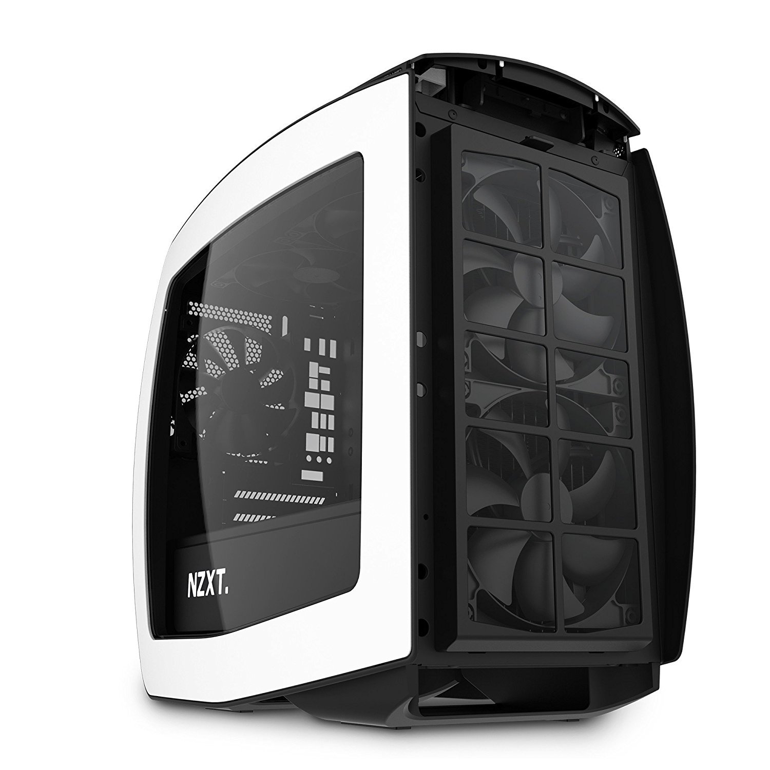 NZXT Manta Mini-ITX Case - White/Black image