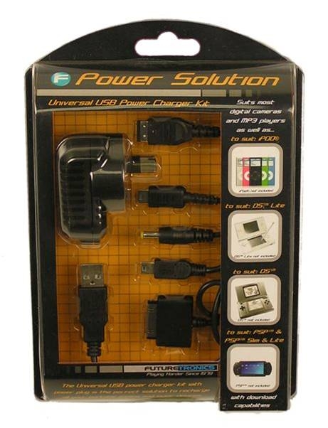 Futuretronics Universal AC Adaptor with 5 in 1 cable for PSP image