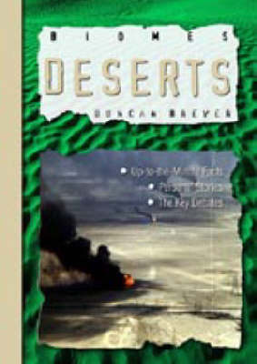 Deserts on Hardback by Duncan Brewer