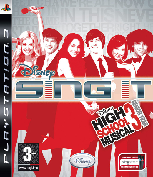 Disney: Sing It High School Musical 3 (Game Only) for PS3 image