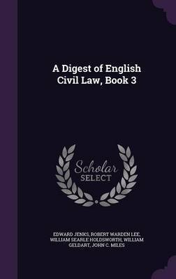 A Digest of English Civil Law, Book 3 image