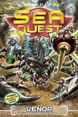 Sea Quest: Venor the Sea Scorpion by Adam Blade image