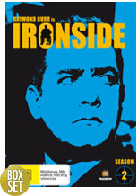 Ironside - Complete Season 2 (7 Disc Box Set) on DVD Ironside - Complete Season 2 (7 Disc Box Set) on DVD