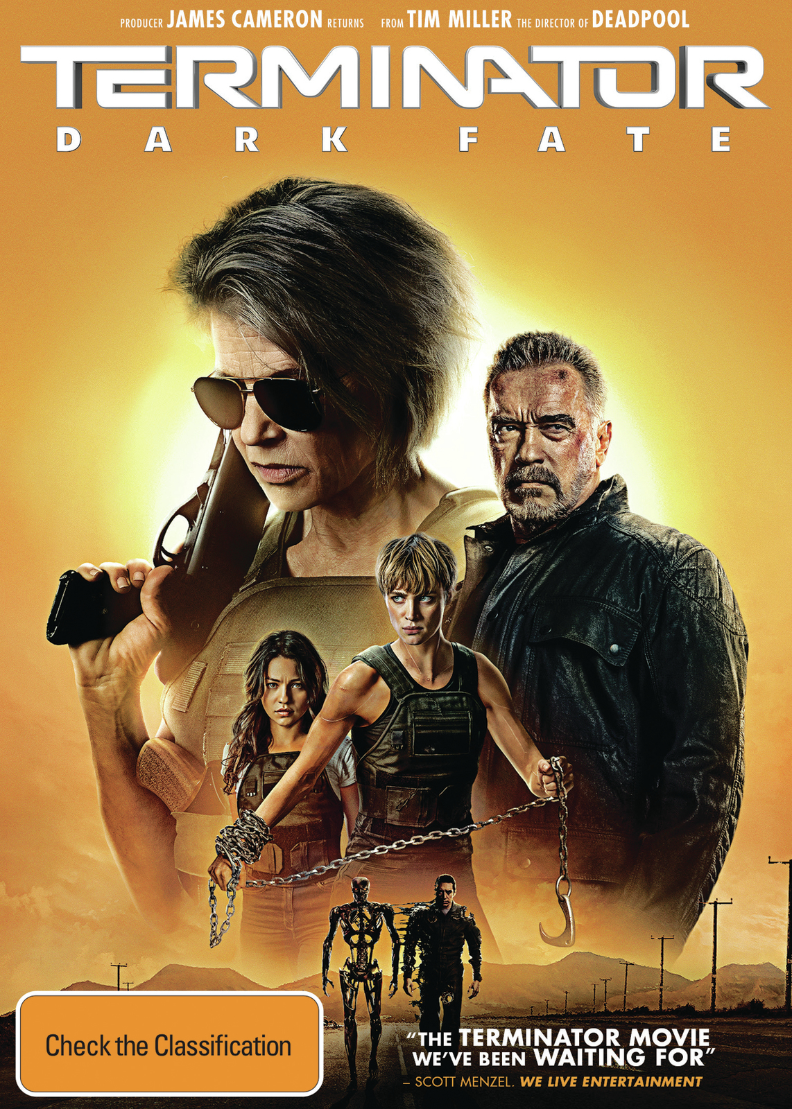 Terminator: Dark Fate on DVD image