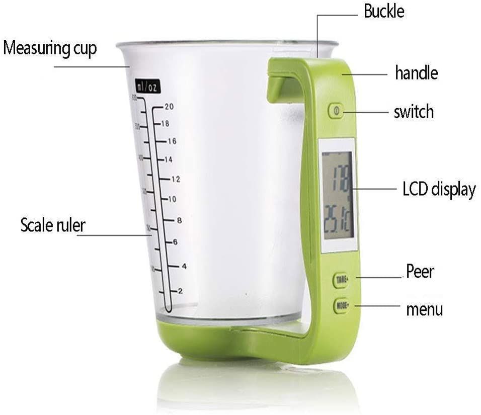 Electronic Measuring Jug with Scale at Mighty Ape NZ