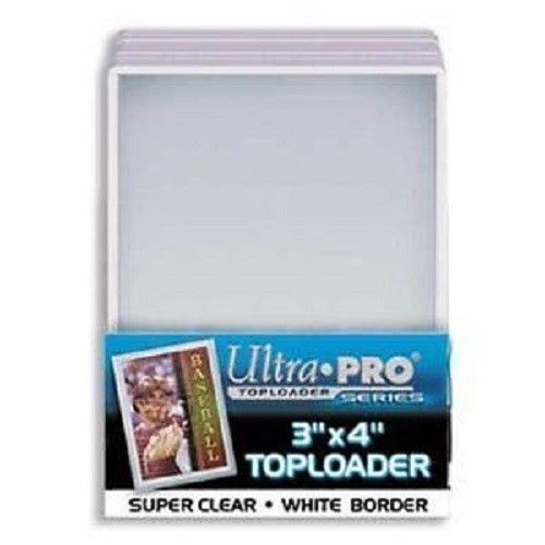 Ultra Pro: Toploaders - 3x4 White Border image