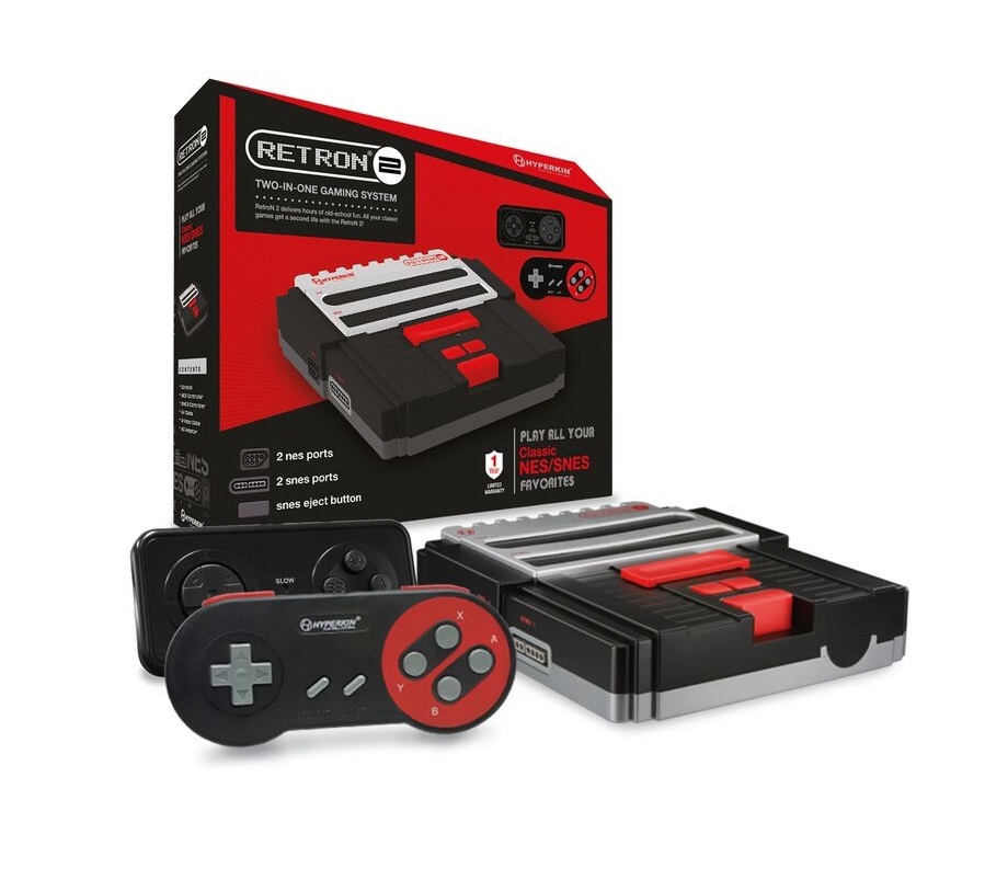  Hyperkin Retron 2 Gaming Console - Black Buy Now at 