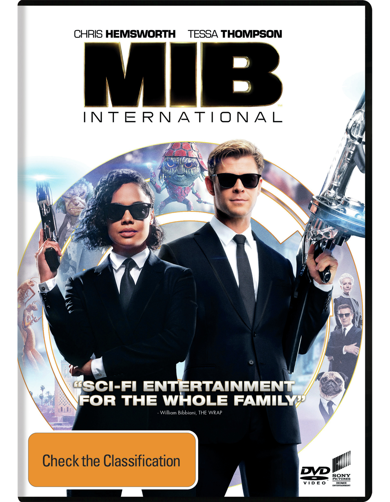 Men In Black: International on DVD image