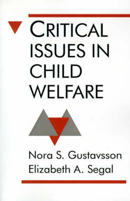 Critical Issues in Child Welfare by Nora S. Gustavsson image