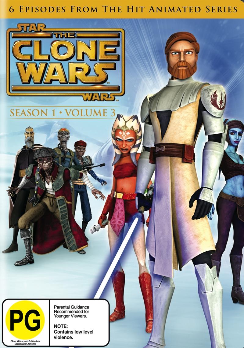 Star Wars The Clone Wars Season 1 Volume 3 DVD InStock Buy