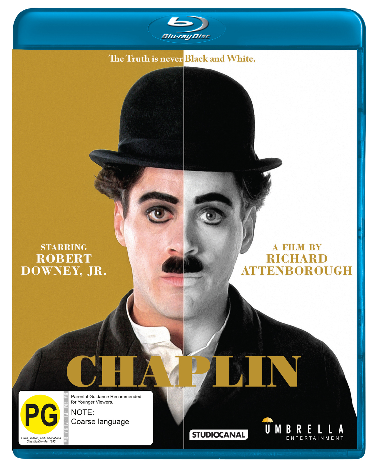 Chaplin on Blu-ray image