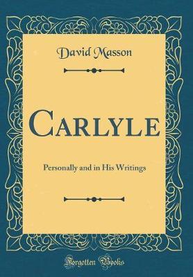 Carlyle by David Masson image