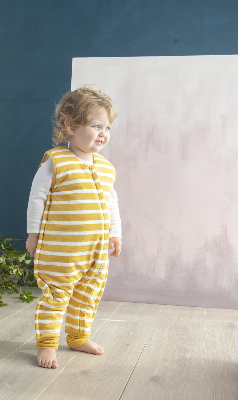 Woolbabe: Duvet Sleeping Suit - Kowhai image