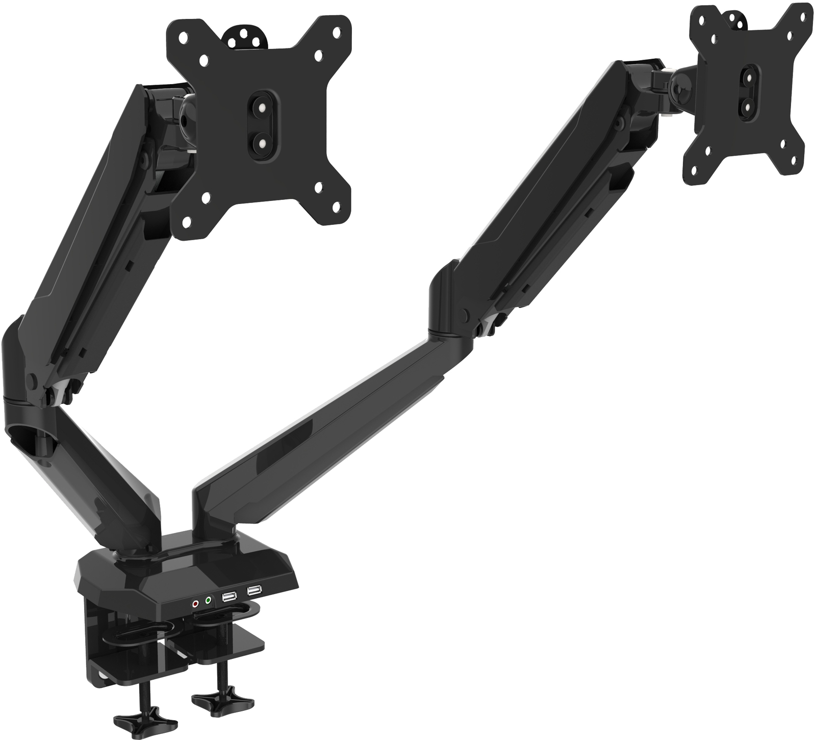 Gorilla Arms Dual Gas Spring Integrated Monitor Mount image