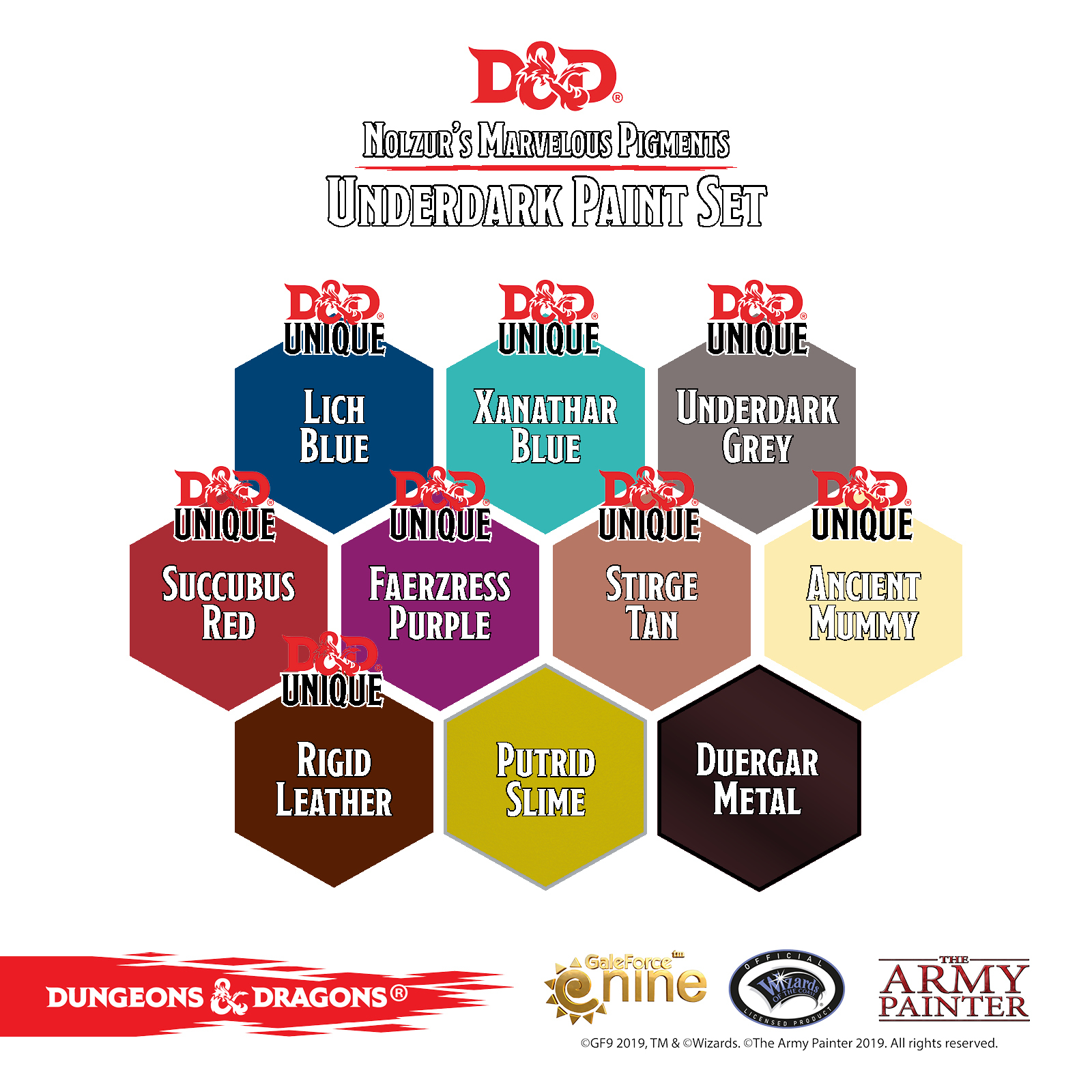 Army Painter D&D Underdark Paint Set image