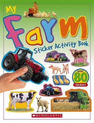 My Farm Sticker Activity Book on Paperback by Chez Pitchall