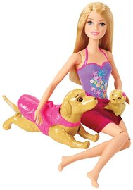 barbie dog swimming pool
