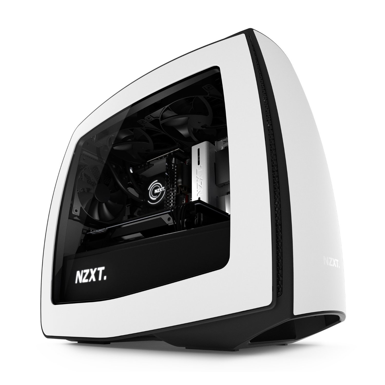 NZXT Manta Mini-ITX Case - White/Black image
