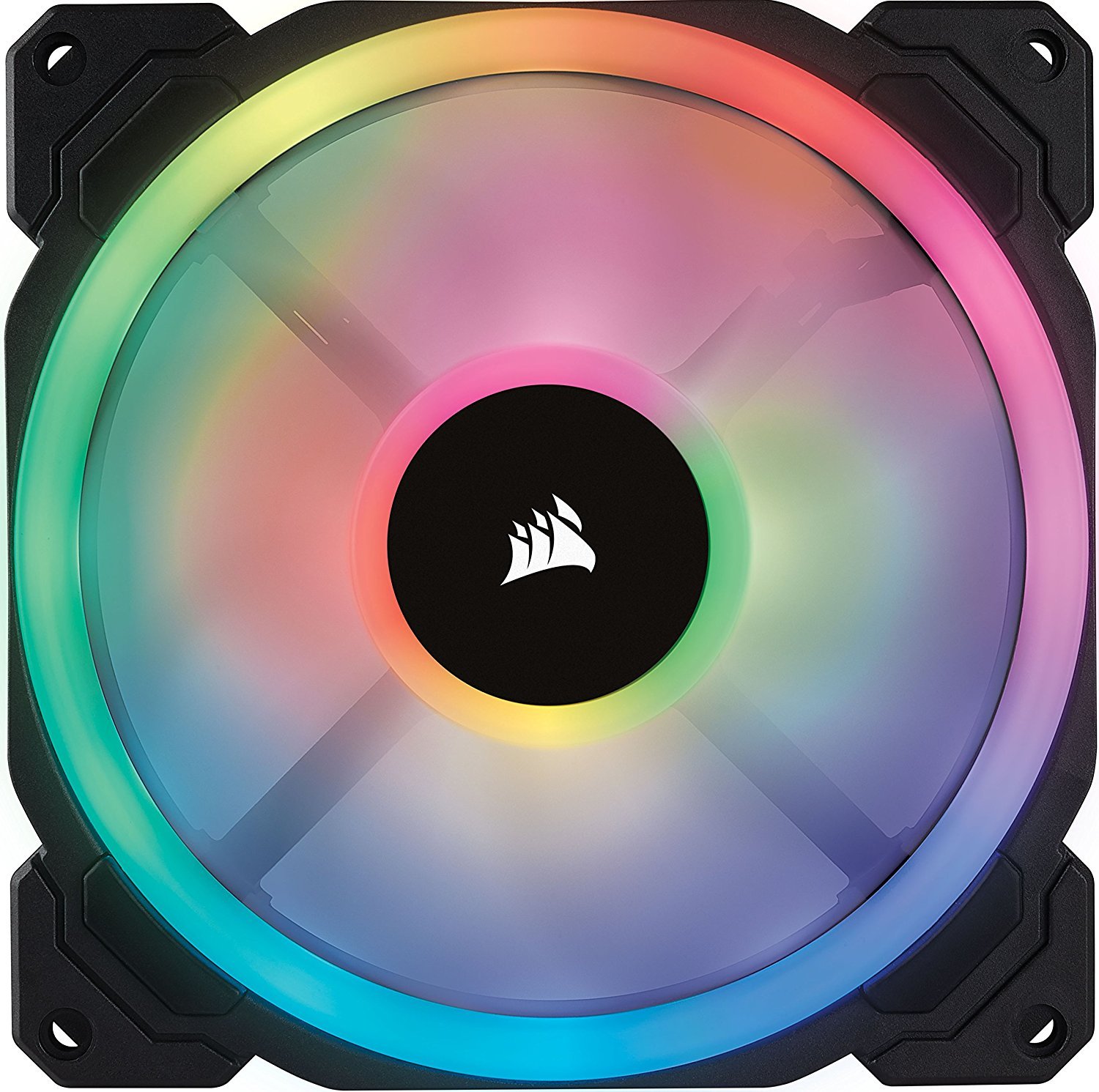 120mm CORSAIR LL120 RGB Dual Light Loop RGB LED PWM Fan