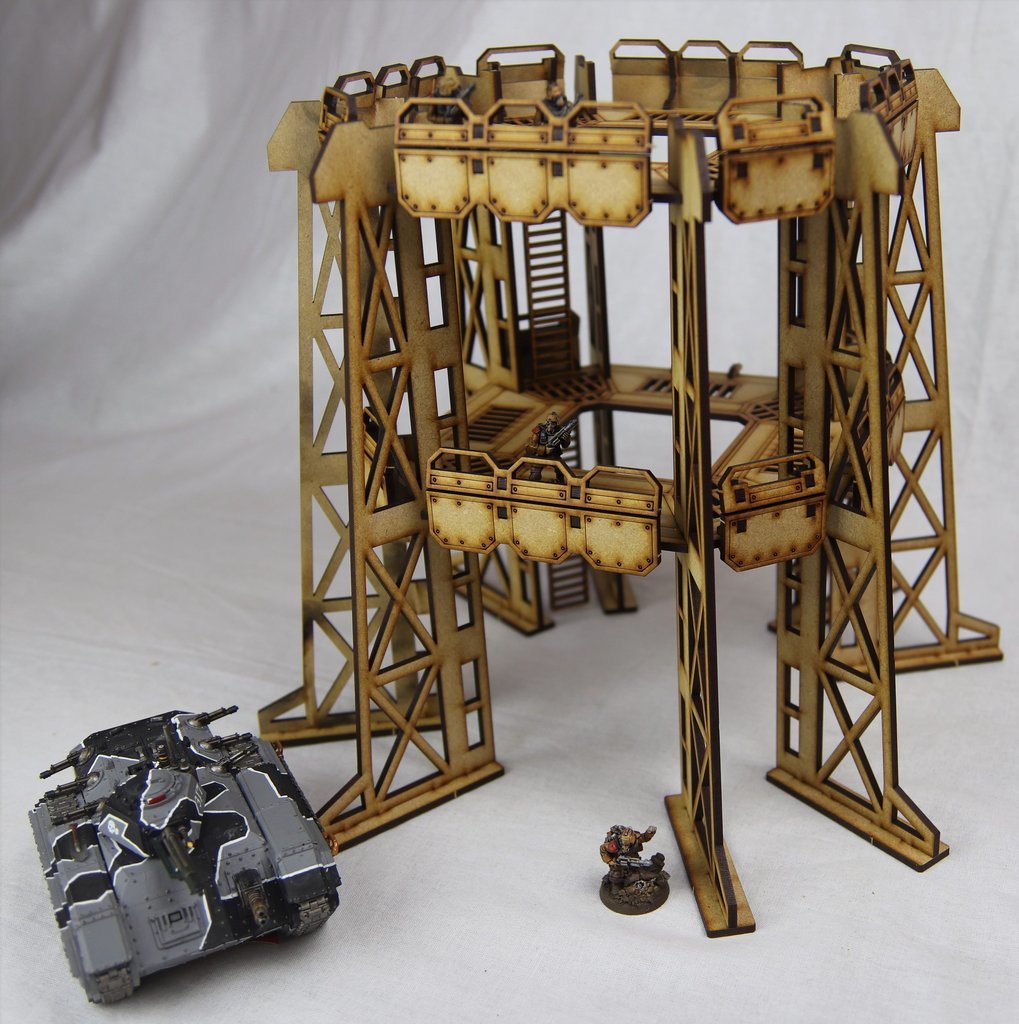 TTCombat: Tabletop Scenics – Sector 1 Industrial Complex image