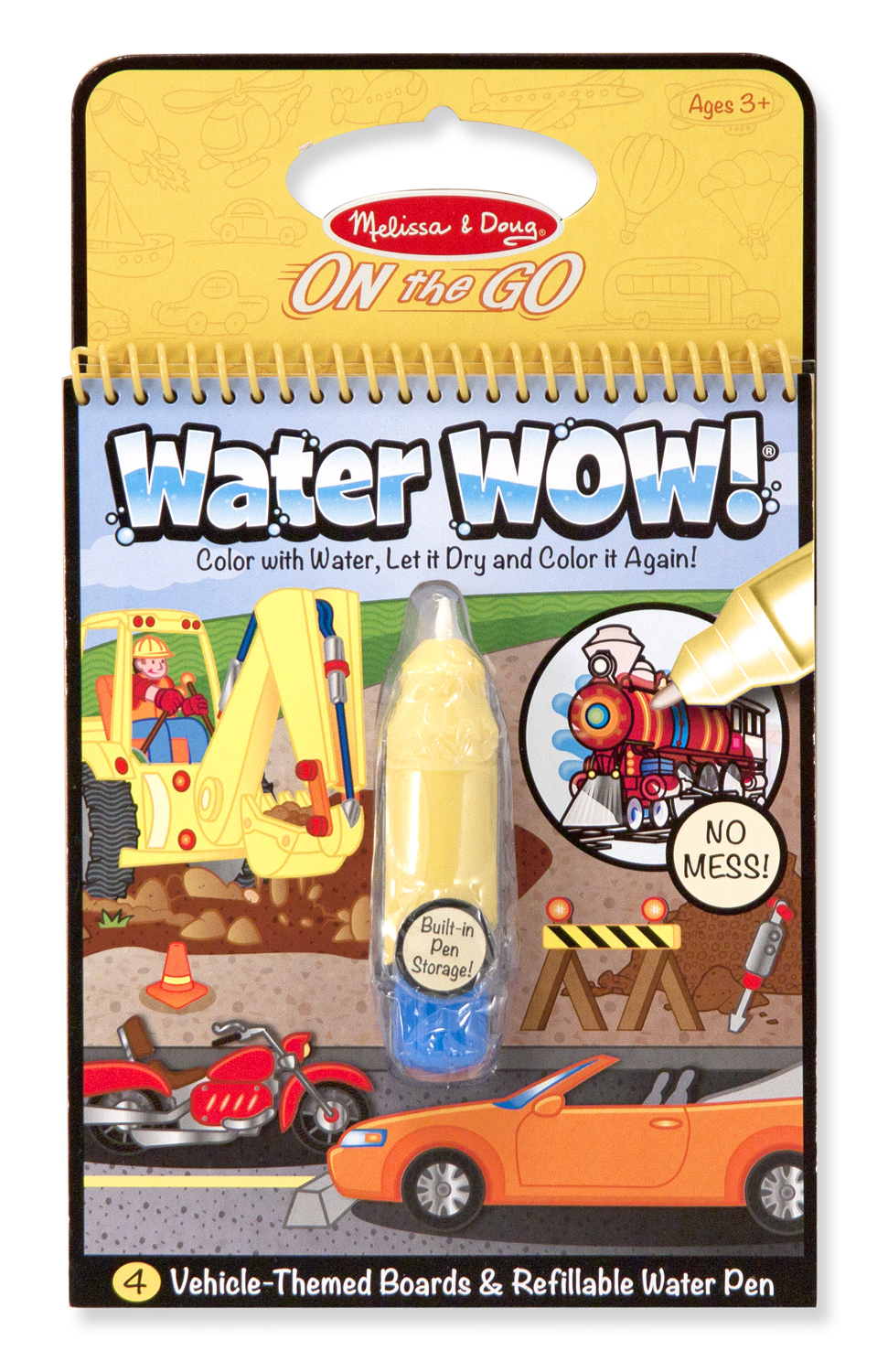 Melissa & Doug: Water Wow! - Vehicles image