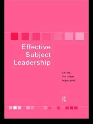 Effective Subject Leadership by Kit Field image