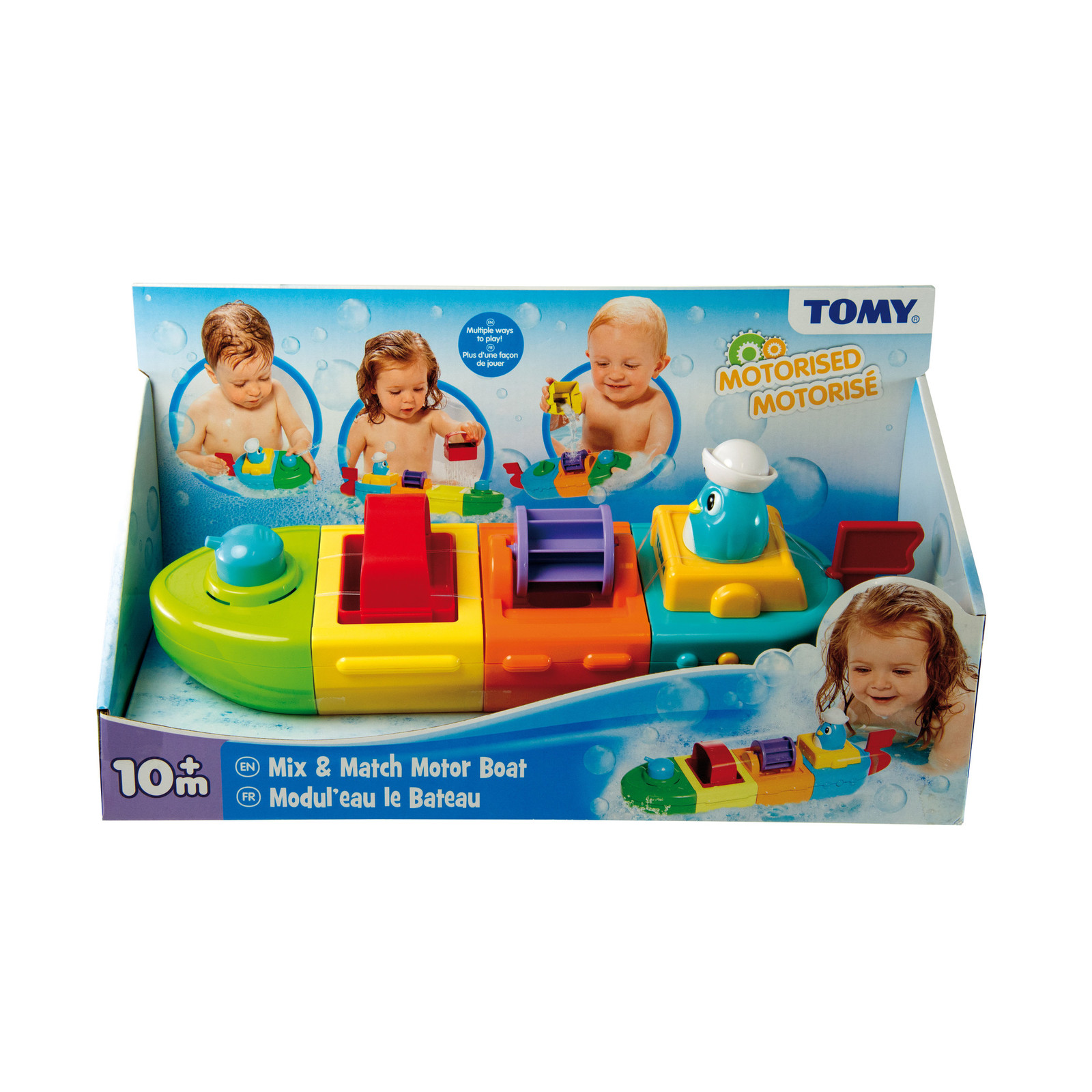 Tomy: Mix & Match Motor Boat Bath Toy image