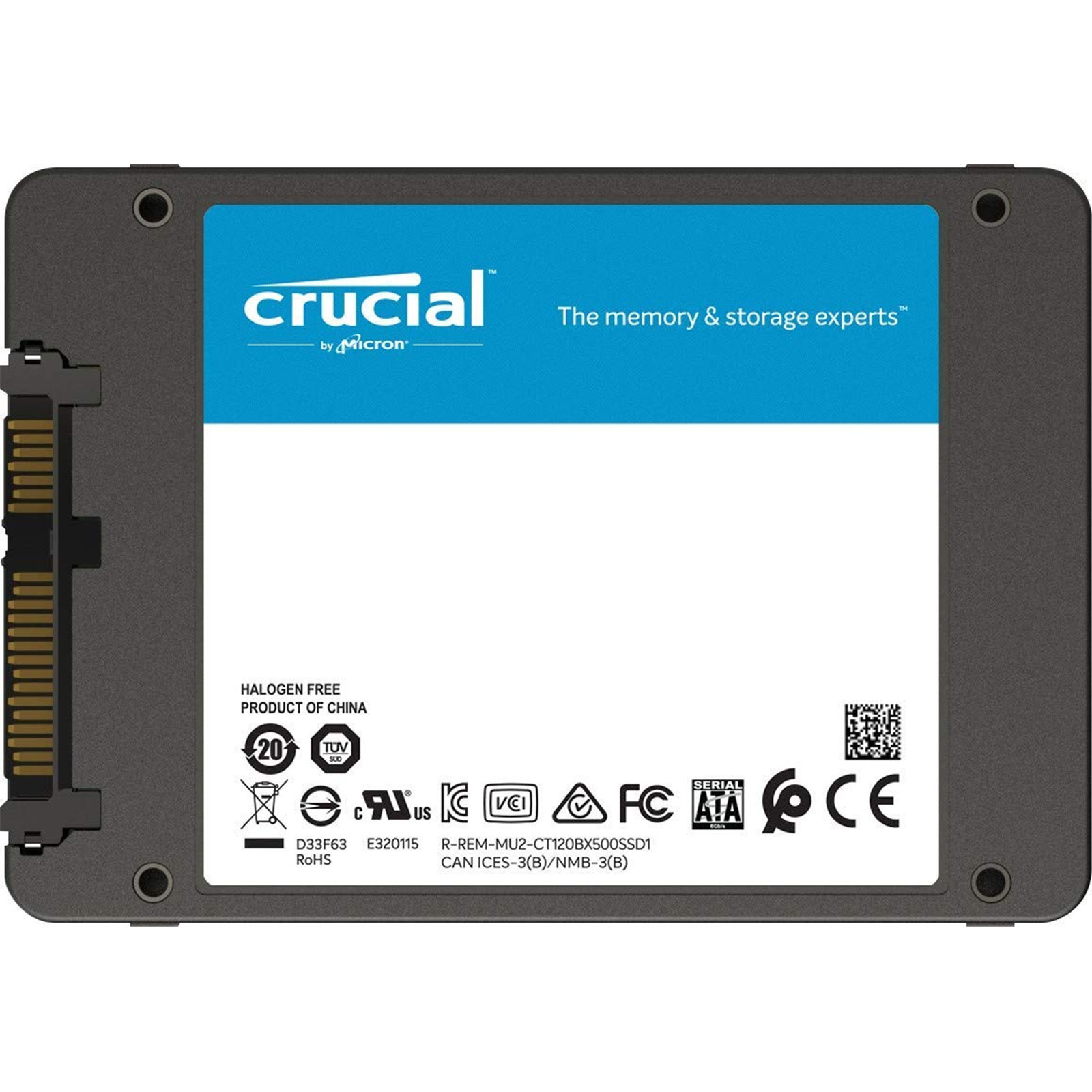 Crucial BX500 240GB 3D NAND SATA 2.5-inch SSD