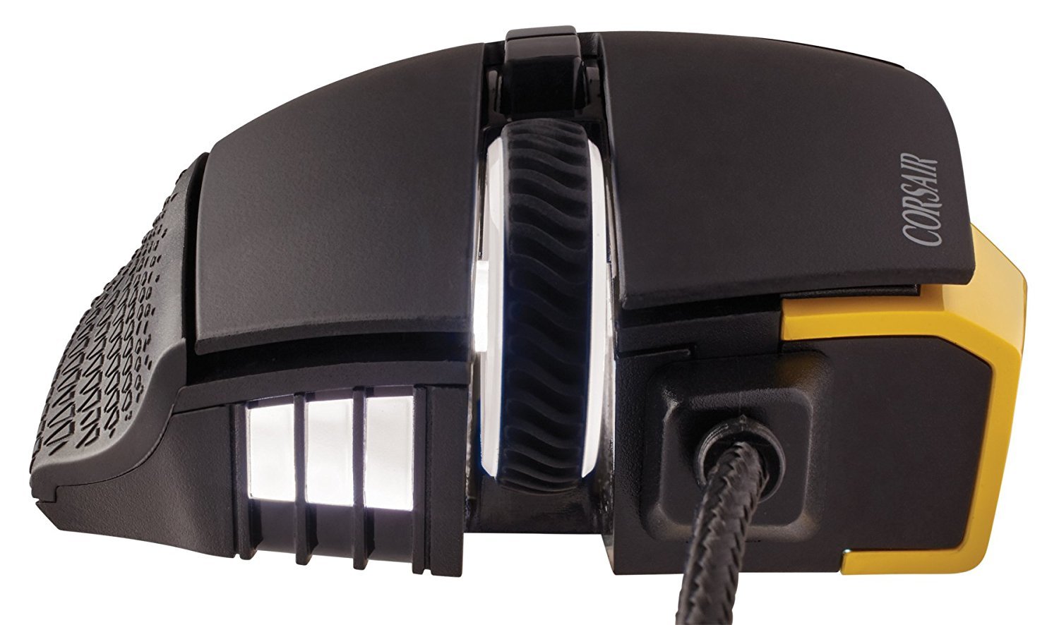 Corsair SCIMITAR PRO RGB MMO/MOBA Gaming Mouse - Yellow for PC Games image
