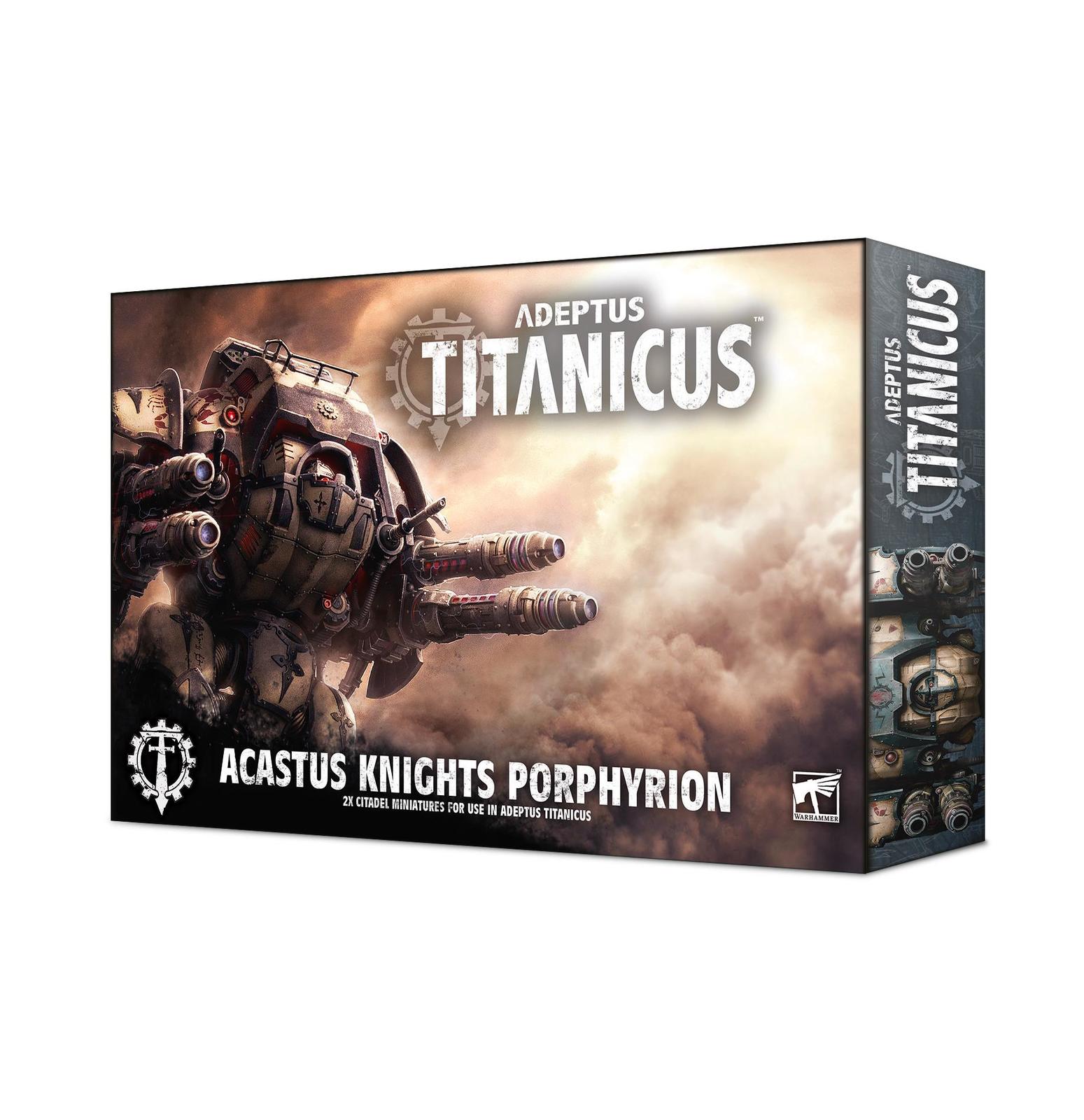 Warhammer 40,000 Adeptus Titanicus: Acastus Knights Porphyrion image