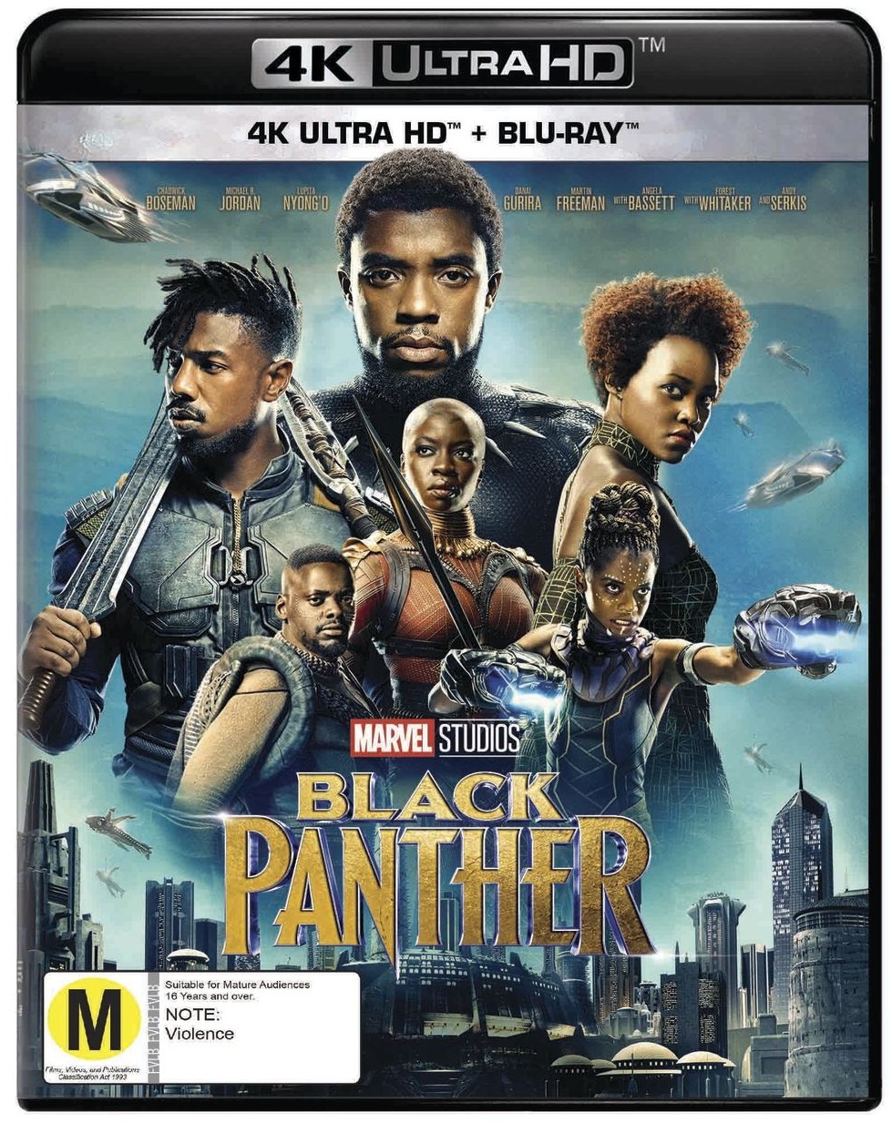 Black Panther (4K UHD + Blu-ray) on UHD Blu-ray image