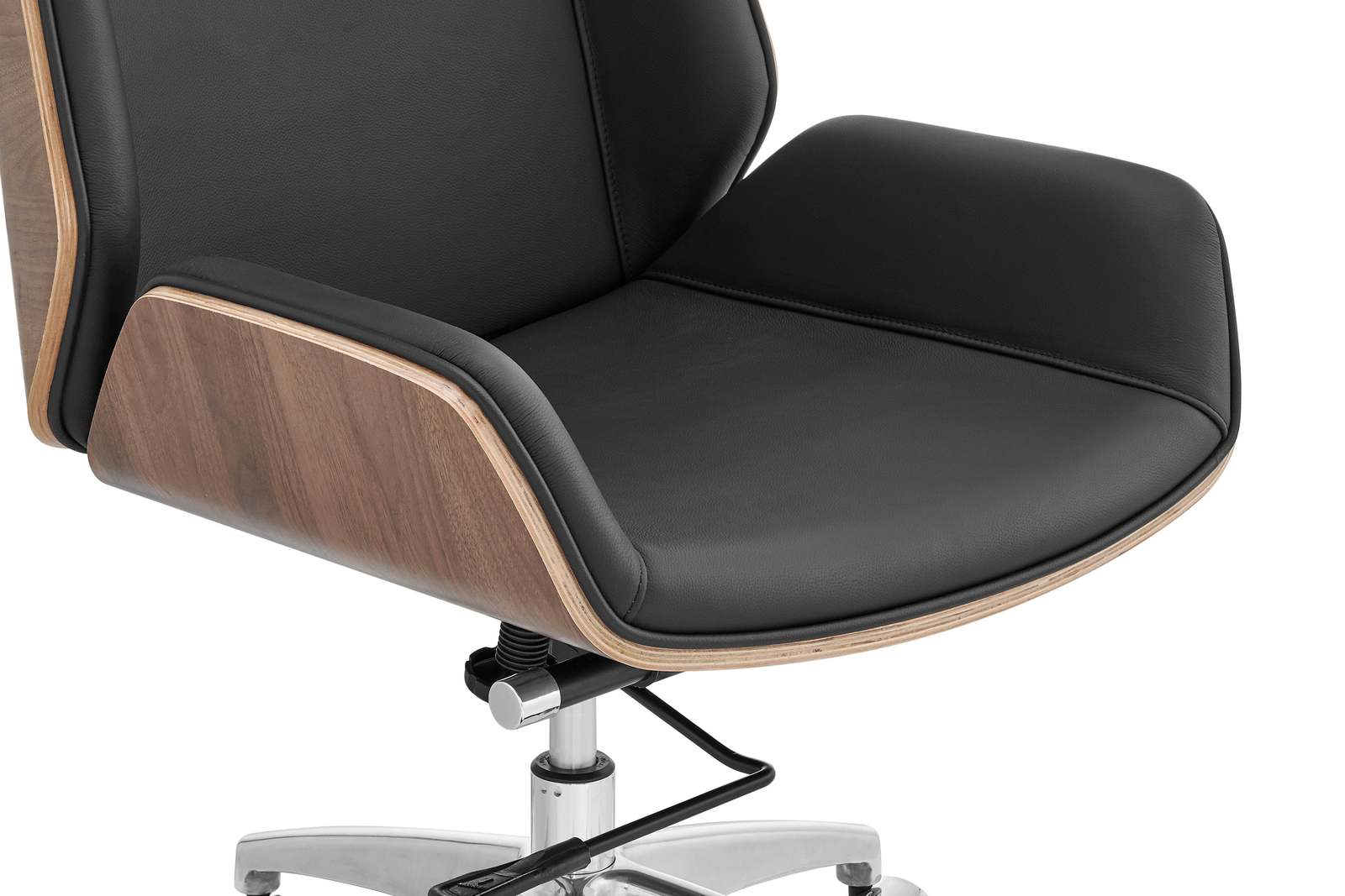 Buy Matt Blatt Charlie Executive Office Chair (Walnut, Black) at Mighty