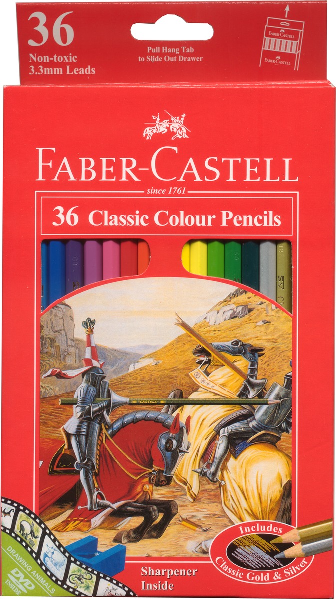 Faber-Castell Classic: Coloured Pencils - 36 Pack