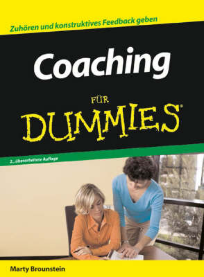 Coaching Fur Dummies by Marty Brounstein image