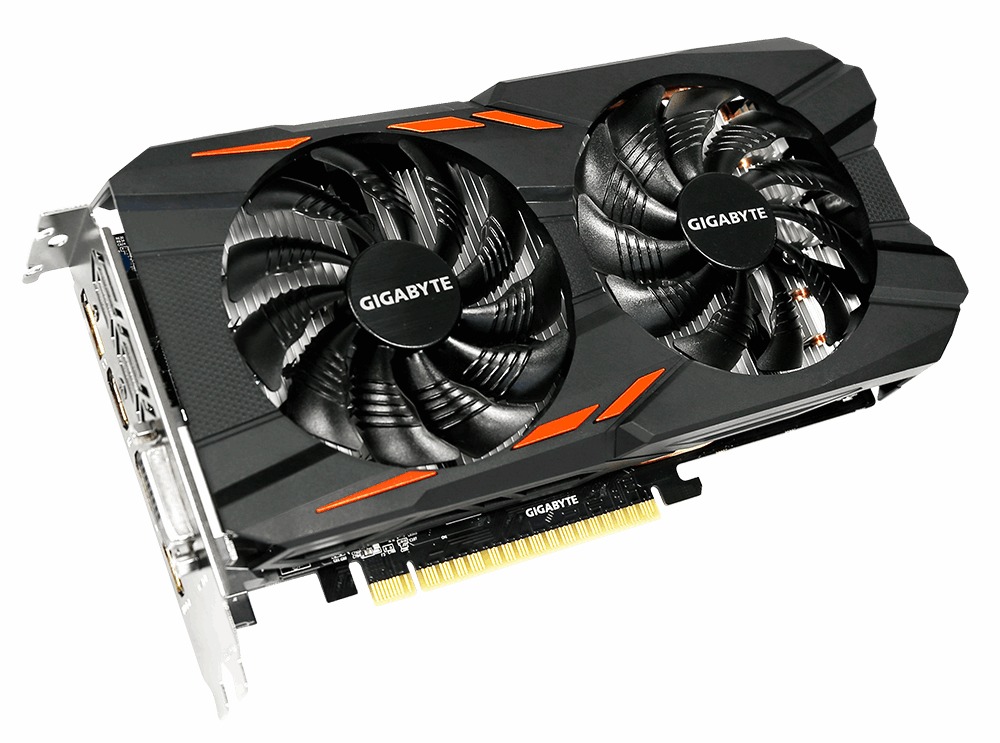 Gigabyte GeForce GTX 1050 Ti Windforce OC 4GB Graphics Card image