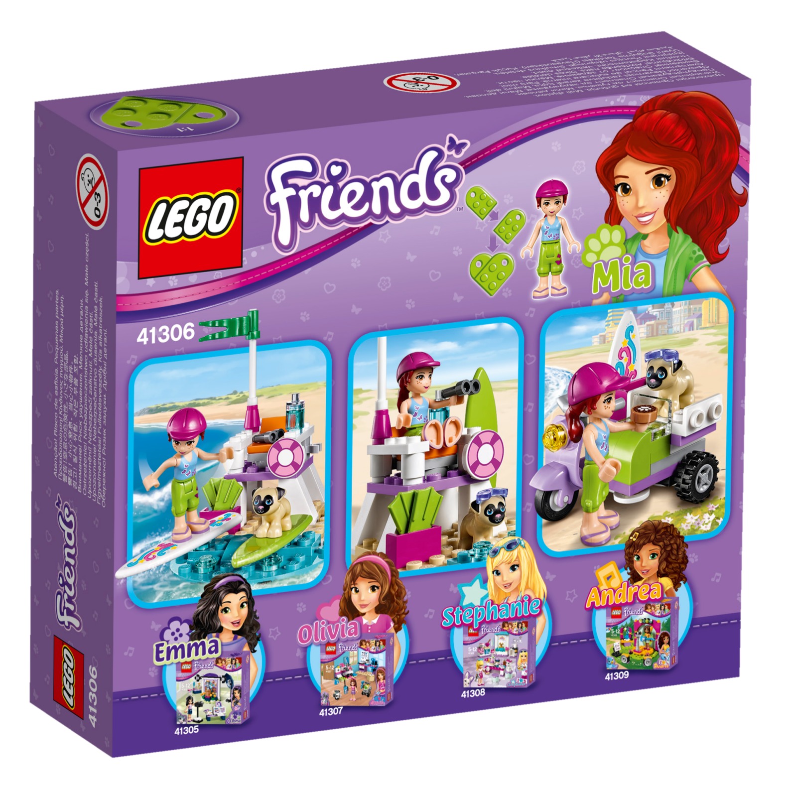 Buy LEGO Friends Mia's Beach Scooter (41306) at Mighty Ape NZ