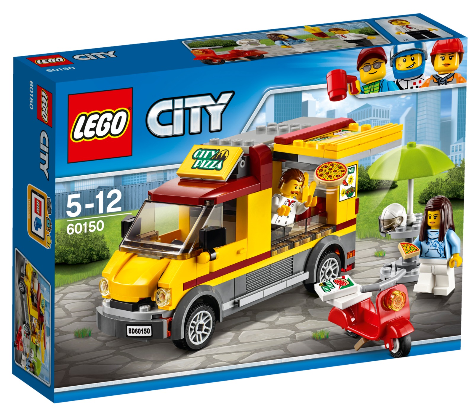 Buy LEGO City Pizza Van (60150) at Mighty Ape Australia