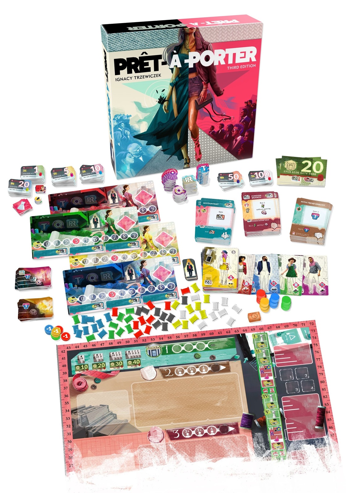 Pret-a-Porter: 3rd Edition - Board Game image